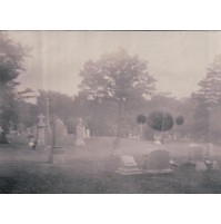 VERA FOTO REAL PHOTO 1920 CEMETERY BUFFALO 12-190