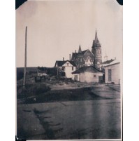 VERA FOTO REAL PHOTO 1920 NEW GLARUS, Wisconsin  U.S.A. CHURCH 12-163