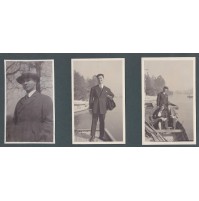 VERA FOTO TORINO PERSONE SU CANOA SUL FIUME PO ANNI 1930 16-148