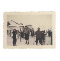 VERE FOTO TURISTI SULLE ALPI  1934 11-157