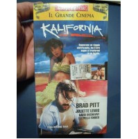 VHS - BRAD PITT / KALIFORNIA - NUOVO ! BLISTERATO ! MAI APERTO !