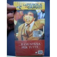 VHS - ...E GIUSTIZIA PER TUTTI / AL PACINO - NUOVO ! BLISTERATO ! MAI APERTO !