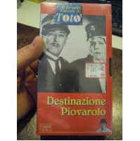 VHS NUOVO SIGILLATO IN CELLOPHANE - TOTO' DESTINAZIONE PIOVAROLO