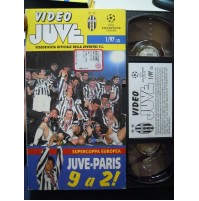 VHS - VIDEO JUVE 1/97 - JUVE PARIS 9 a 2 ! DEL PIERO