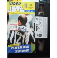 VHS - VIDEO JUVE 1/98 - IL CAMPIONE ZINADINE ZIDANE 