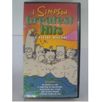 VHS film I SIMPSON greatest hits - Le pietre miliari - animazione 2000 (VHS-1)