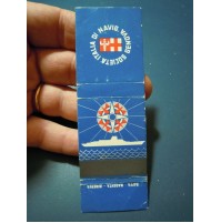 VINTAGE MATCH BOX / MATCHBOX - SCATOLA FIAMMIFERI SOCIETA' DI NAVIGAZIONE GENOVA