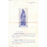 VOLANTINO DEI CAPPUCCINI DI ALASSIO DEL 1956   C5-397