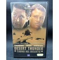 Vhs Film Azione Desert Thunder - Tuono Nel Deserto - Ex Noleggio Videocassetta