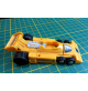 Vintage 1985 Takara Hasbro Go Bot Transformer Robot Race Car Yellow Japan