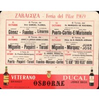 ZARAGOZA FERIA DEL PILAR 1969 - BRANDY OSBORNE - 