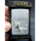 ZIPPO 1994 ACCENDINO SETTER INGLESE - CANE DA CACCIA - CROMATO SPAZZOLATO